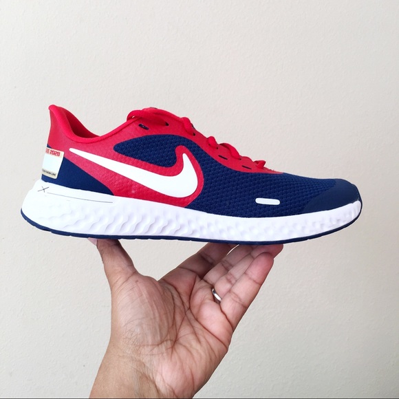 Nike | Shoes | Nike Revolution 5 Red White And Blue Usa | Poshmark